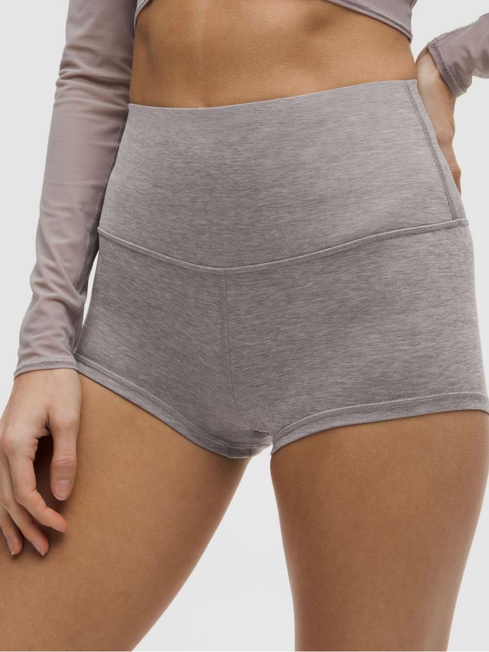 Lululemon Align High-Rise Short 2"
Heathered Core Medium Grey sz 8 New with Tags